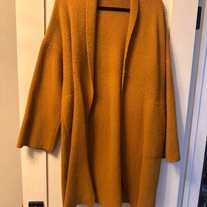Madewell Women's Mustard Sweater shacket